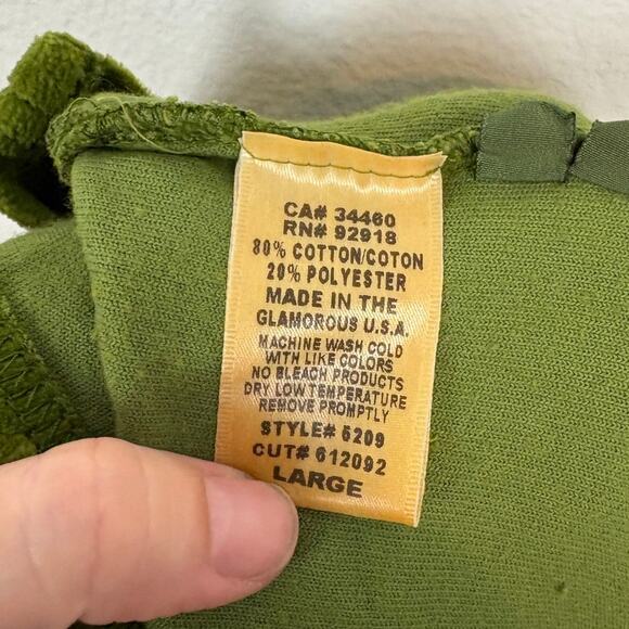 Juicy Couture Vintage Y2K 2002 Velour Velvet Smocked Tube Halter Dress Large - Picture 5 of 5